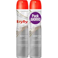 BYLY Sensitive Desodorant Spray 2 x 200ml