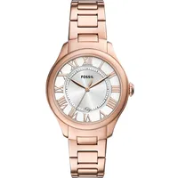 Fossil Damen Analog Quarz Uhr mit Edelstahl Armband ES5394