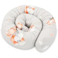 Totsy Baby Seitenschläferkissen Bettschlange Body Pillow 300 cm Baumwolle