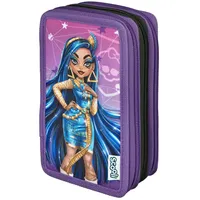 Scooli Federmäppchen »Tripledecker, Monster High«, befüllt, inklusive Geodreieck