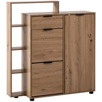 Wohnling Schuhschrank Eiche-Dekor
