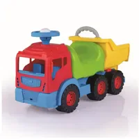 Dolu Aufsitz-Muldenkipper-Laufwagen rot grün