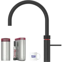 Bietal® Quooker Fusion Round schwarz & COMBI Reservoire &