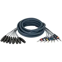 DAP AUDIO Studiosnake 8 XLR/F 3P to Jack Stereo