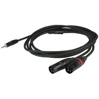 DAP AUDIO DAP-Audio FLX46 – Stereo-Miniklinkenstecker auf 2 x