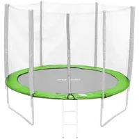 Jawinio Randabdeckung grün Kunststoff, 305x305 cm, Outdoor Spielzeug