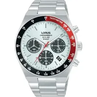 Lorus Herren Uhr Chronograph Quarz Edelstahlgehäuse RZ527AX9