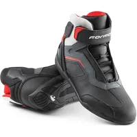 FORMA Stinger Evo Flow Motorradschuhe - Schwarz/Grau/Rot/Weiß / 44
