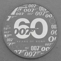 Perth Mint 1 Unze Silbermünze Tuvalu James Bond 60