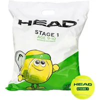 Head Tennisbälle Head Stage 1 Green Polybag