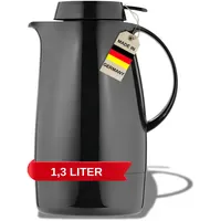 Helios Isolierkanne schwarz 1,3 l