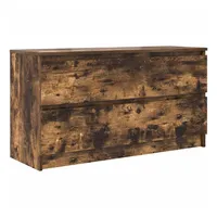 VidaXL TV-Schrank Räuchereiche 100x35x54 cm Holzwerkstoff