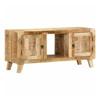 VidaXL TV-Schrank 105x46x32 cm Raues Massivholz Mango