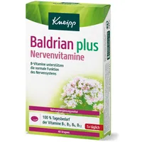 Kneipp Baldrian plus Nervenvitamine – B-Vitamine unterstützen die normale