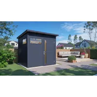 BERTILO Gartenhaus Pentus 2 - 19 mm anthrazit