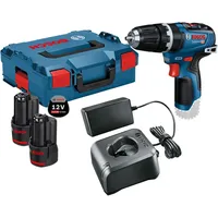 Bosch Akku-Schlagbohrmaschine GSB 12V-35 / 2x 2,0 Ah Akku