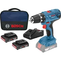 Bosch Hausgeräte, Bohrmaschine / 2x 2,0 Ah Akku +