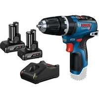 Bosch Akku-Schlagbohrmaschine GSB 12V-35 / 2x 4,0 Ah Akku