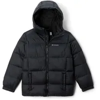 Columbia Kinder Puffect Hoodie Jacke (Größe 140 , schwarz)