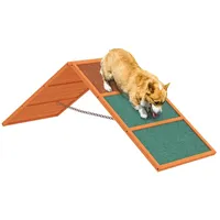 PawHut Hunde Agility Steg Agility-Ausrüstung für Hunde mit klappbare
