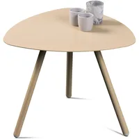 M2 Kollektion Beistelltisch Mira 1 Metall Cremeweiß