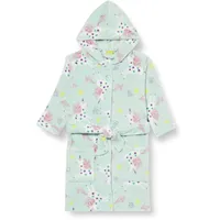 Playshoes Fleece-Bademantel Einhorn in mint | Gr.: 122/128