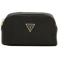 GUESS Utensilientasche Double Zip Black