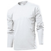 Stedman Comfort-T Long Sleeve Weiß Baumwolle 3XL