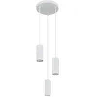 GLOBO James 3-flg. 21 cm rund weiß