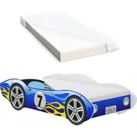 IGLOBAL Kinderbett Autobett Cars Bett Jugendbett Juniorbett Bett mit