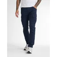 Petrol Industries Cargohose Shellfront in blau | Gr.: W33/L32