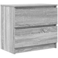 VidaXL TV-Schrank Grau Sonoma 60x35x54 cm Holzwerkstoff