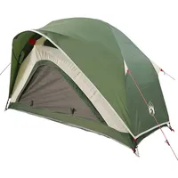 VidaXL Campingzelt 1 Person Grün Wasserfest