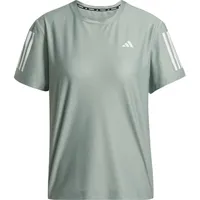 Adidas Own the Run T-Shirt Silver Green XL