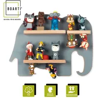BOARTI Holzregal hängend platzsparendes Regal Maße: H. 24 x