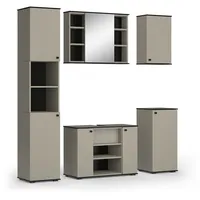 Vicco Joli 5-tlg. Greige/Schwarz