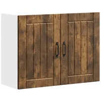 VidaXL Küchen-Hängeschrank Lucca Räuchereiche Holzwerkstoff