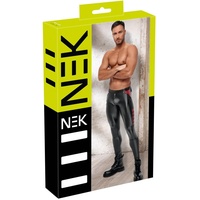Nek Herren Hose Schwarz/Rot XL