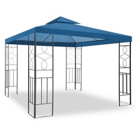 Habeig WASSERDICHTER Pavillon Romantika 3x3m Metall inkl. Dach Festzelt