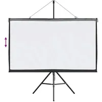 VidaXL Projektionsleinwand mit Stativ 72 Zoll 16:9
