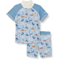 Playshoes UV-Schutz Bade-Set Dino Allover, 74/80