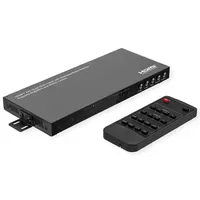 Value HDMI Matrix Switch, 4x2 QUAD Multi-Viewer, nahtlose Umschaltung