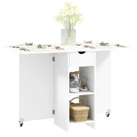 Homcom Esstisch Mobiler Küchentisch für 2-4 Personen mit Offenen