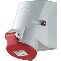 Mennekes 1724 Wanddose TwinContact 16A4p6h400V, IP44