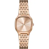 Skagen Damen Analog Quarz Uhr mit Edelstahl Armband SKW3166