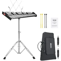Vevor Glockenspiel-Xylophon-Set mit 32 Tönen, professionelles Schlaginstrumenten-Set mit Schlägeln,