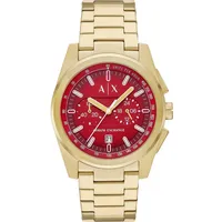 Giorgio Armani Armani Exchange Chronograph Edelstahl gold Herren