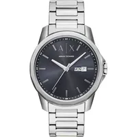 Giorgio Armani ARMANI EXCHANGE Armbanduhr, Herrenuhr, Silber, (Analoguhr, 44