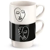 Gilde handwerk macrander gmbh&co. kg GILDE MODERN2 Stapeltasse Visione