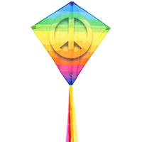 Invento 100044 - HQ Eddy Rainbow Peace Drachen 68